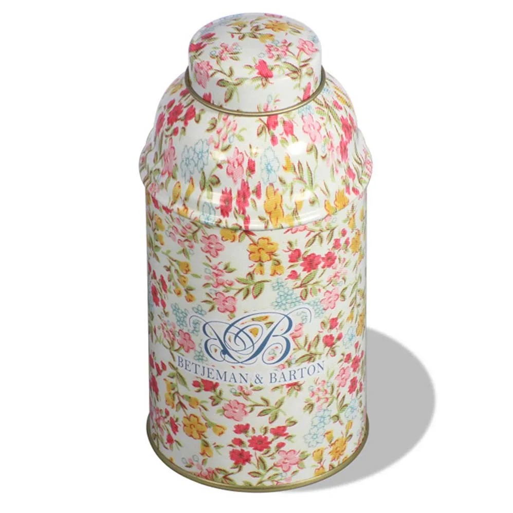 Private Label Plug Lid Tinplate Round Candy Tin Jar