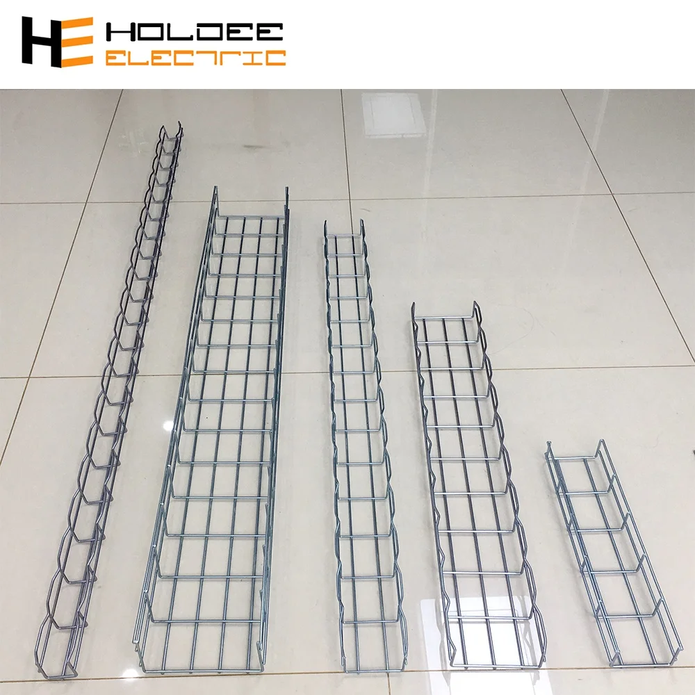 Hongyi electrical Galvanized, HDG, Coating, stainless steel, FRP, aluminum alloy steel wire mesh cable tray