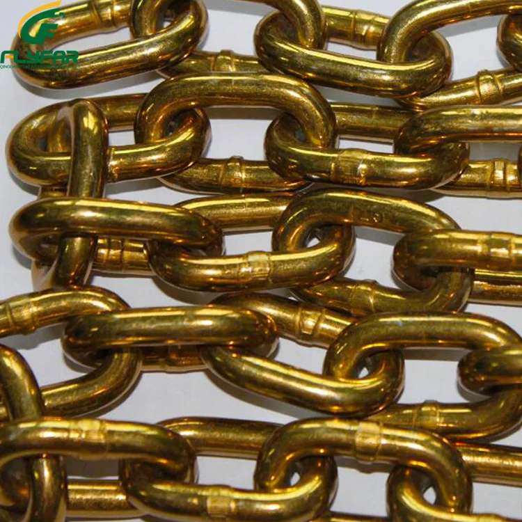 High Strength G100 G80 Grade Alloy Steel Chain For Crafts