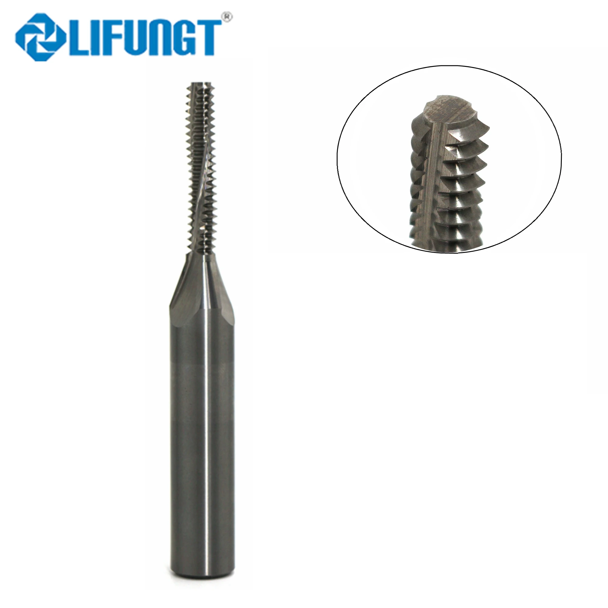 Custom carbide thread milling cutter
