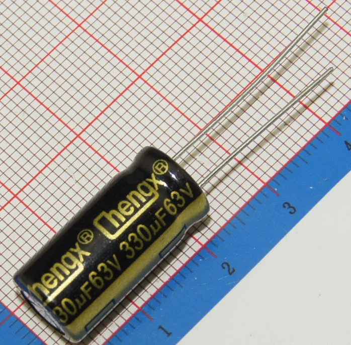 Лидер продаж электролитический конденсатор 330 мкФ 63 В