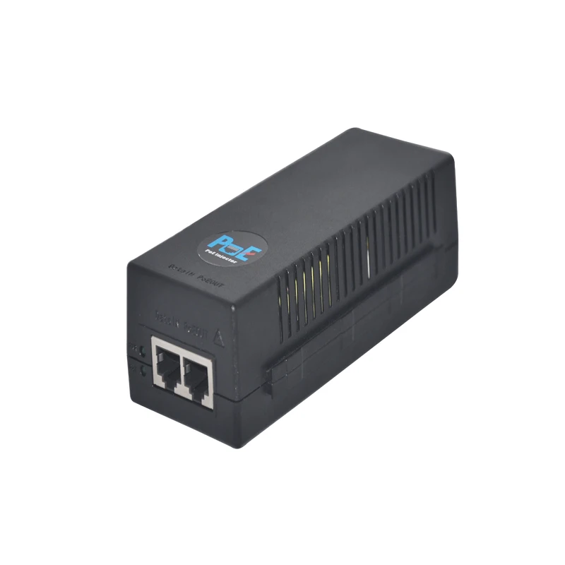 Инжектор poe с одним портом 30 Вт IEEE802.3at 10/100/1000 м