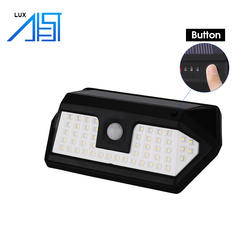 
New Products 56/66/COB Led Solar Power Motion Sensor Garden Light 