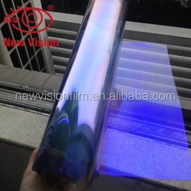 Популярный продукт высокой четкости управления искрой цвет радуги хамелеон автомобиль солнечная окно тонировочной пленки