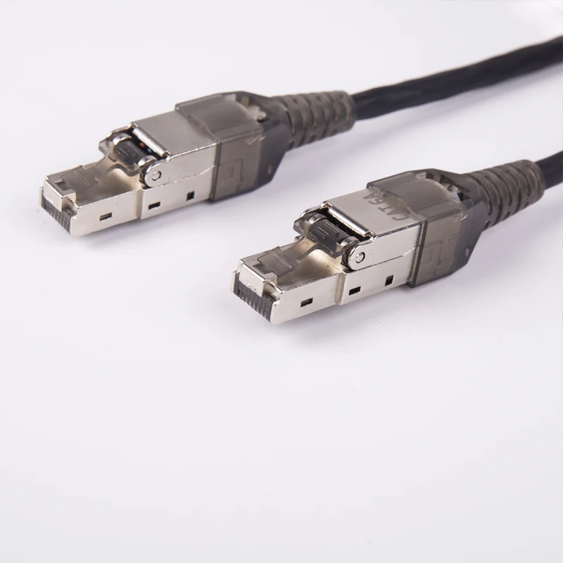 Высокое качество огнестойкие brand network rj45 cat8 кабель tooless модульный разъем ftp sftp 26awg кабель патч-корд