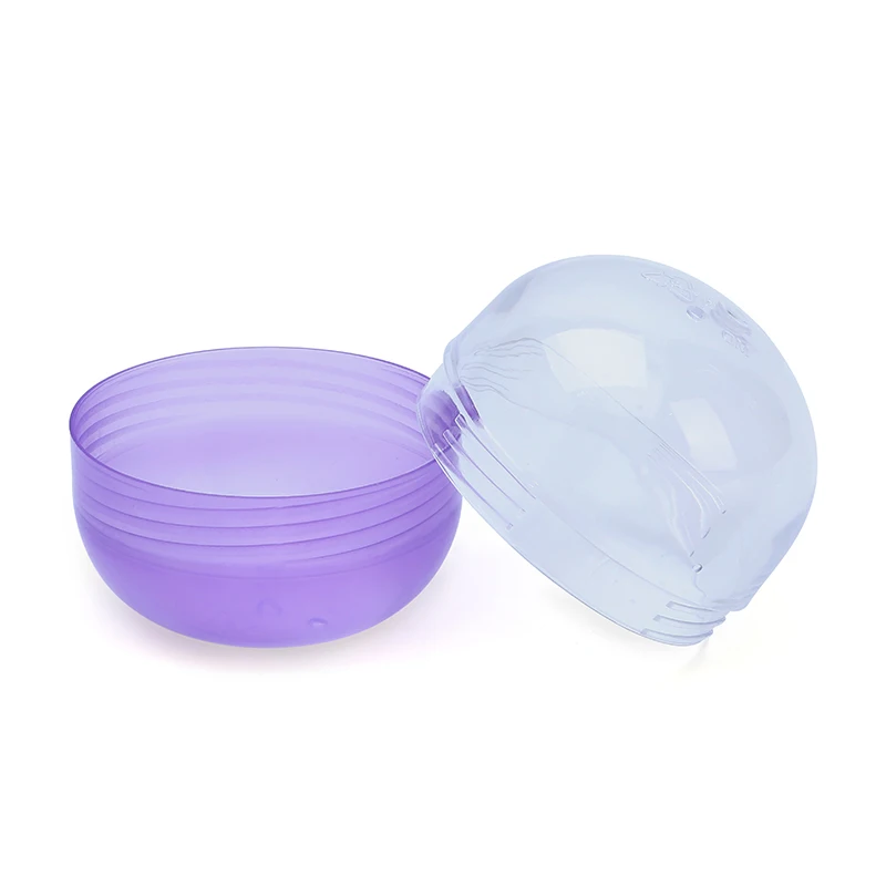 Plastic Toy Egg Capsule Ball Transparent Colour Empty Capsule