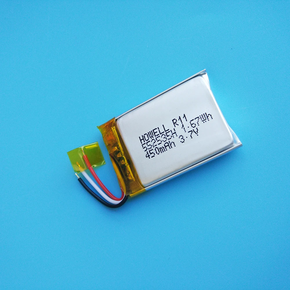 UN38.3 и CE утвержден 450 В в литий полимерный аккумулятор 3,7 мАч с К 10 к NTC