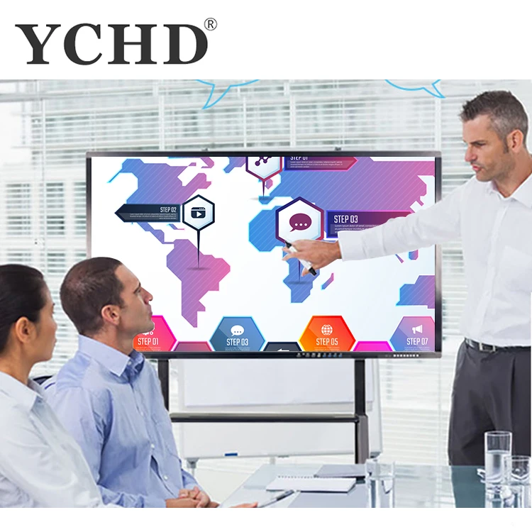 75 дюймов светодио дный Светодиодные панели сенсорный интерактивный экран большой размер smart board