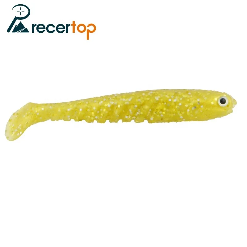 
3D Eyes Artificial Bass Fishing Soft Lure Made by TPR Plastic 