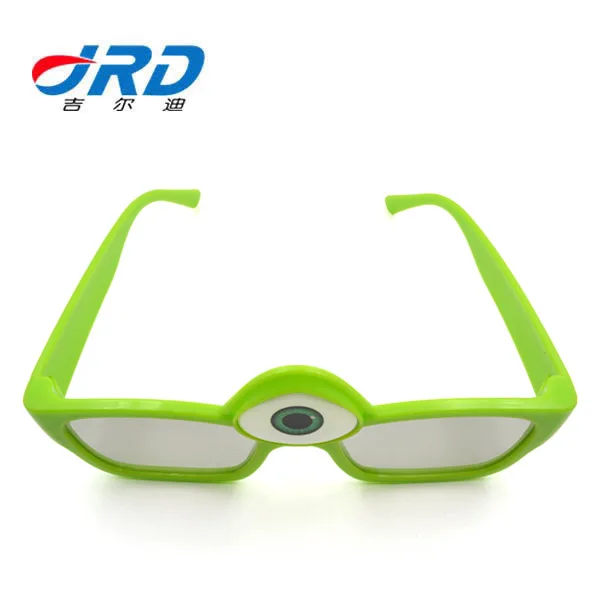 
Unique Design Plastic Majestic Make Polarized Cinema 3D Glasses for Kids 
