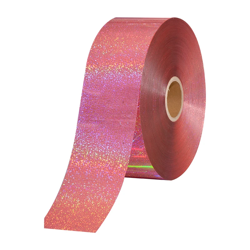wenzhou hongda PET sequins film rolls holographic plastic film  plain sequin for embroidery accessories textile