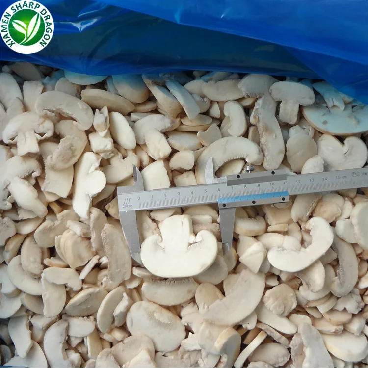 
IQF White frozen champion mushroom for market prices 