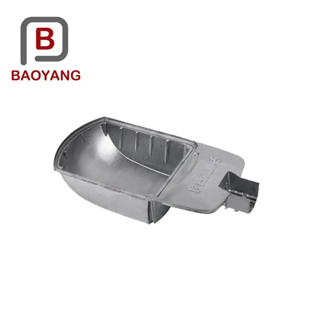 Square Adjustable led street lamp empty housing