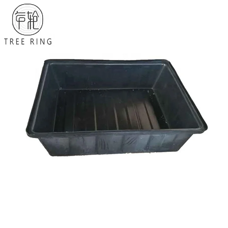 OEM Rotomolding food grade Poly Regrind Hydroponic Tank  300l 350L 380L 400L 500L rectangular Black