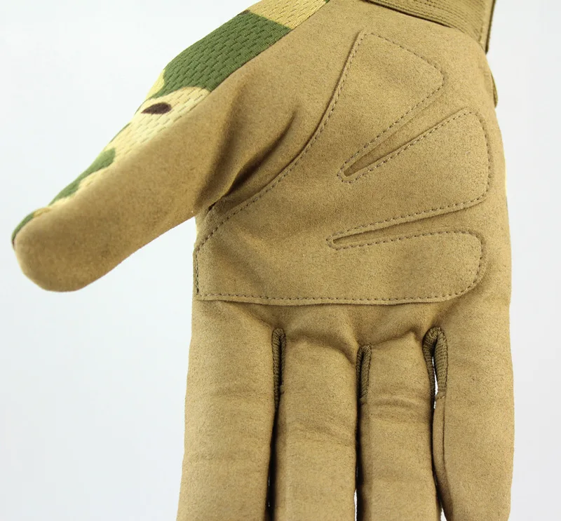 Touchscreen Camouflage Gloves Reinforced Perforated Palm sport  Gloves