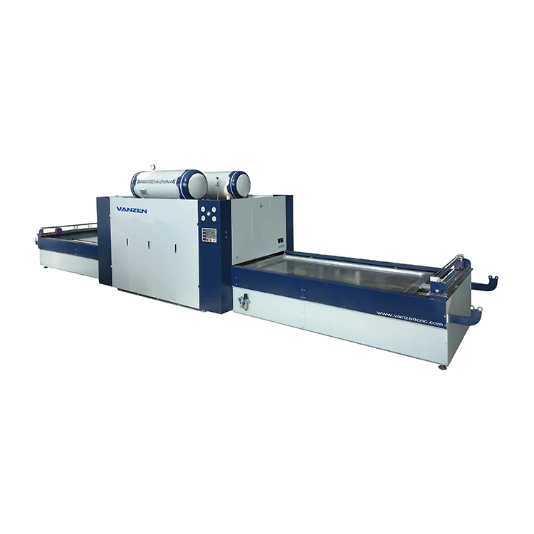 Отличная цена ПВХ фольга вакуумной формовки пресс машина для деревянной двери