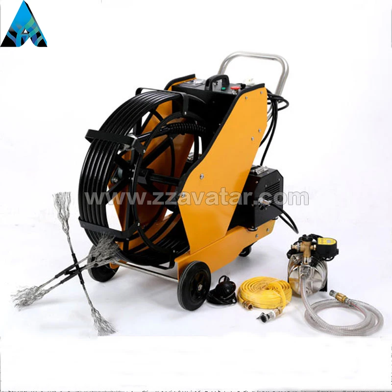 China industrial duct cleaning equipment machine robot electric chimney sweep
