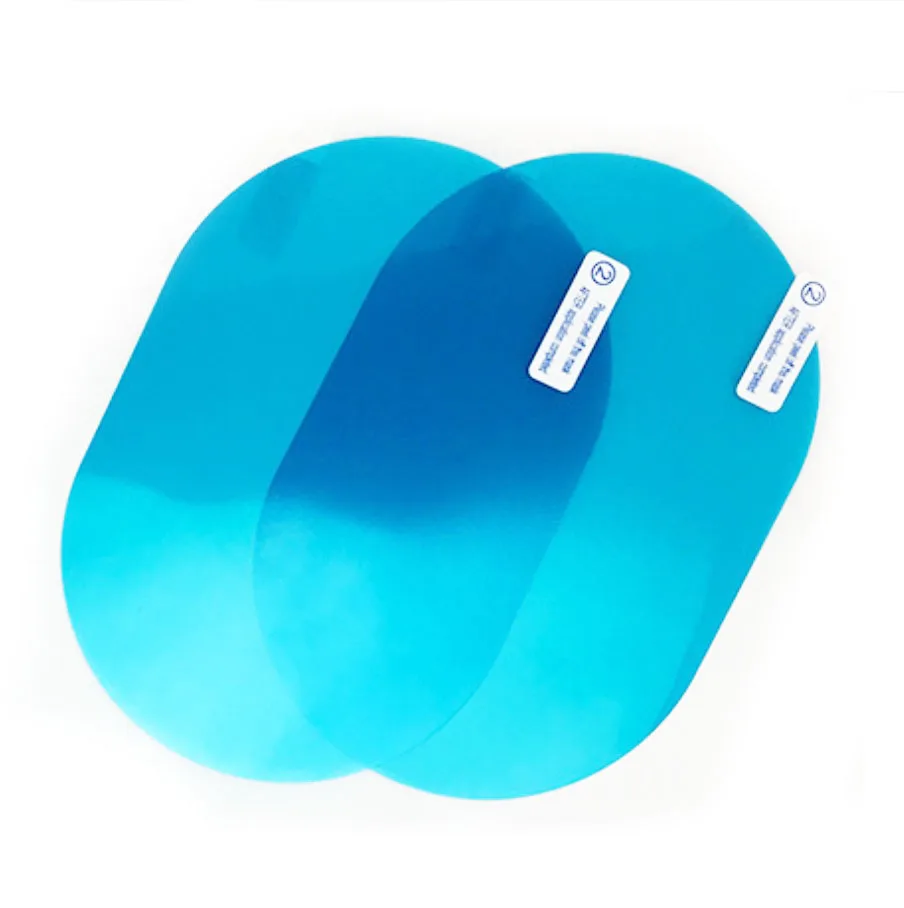 80 мм 100 мм 95 мм 145 мм 150 мм 95 мм * 135 мм Автомобильная противотуманная пленка для автомобильного стекла заднего вида с защитой от дождя