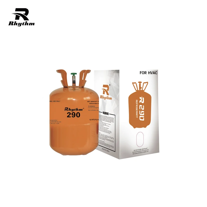 Чистый хладагент газа R290 5,5 кг одноразовых баллонов по низкой цене