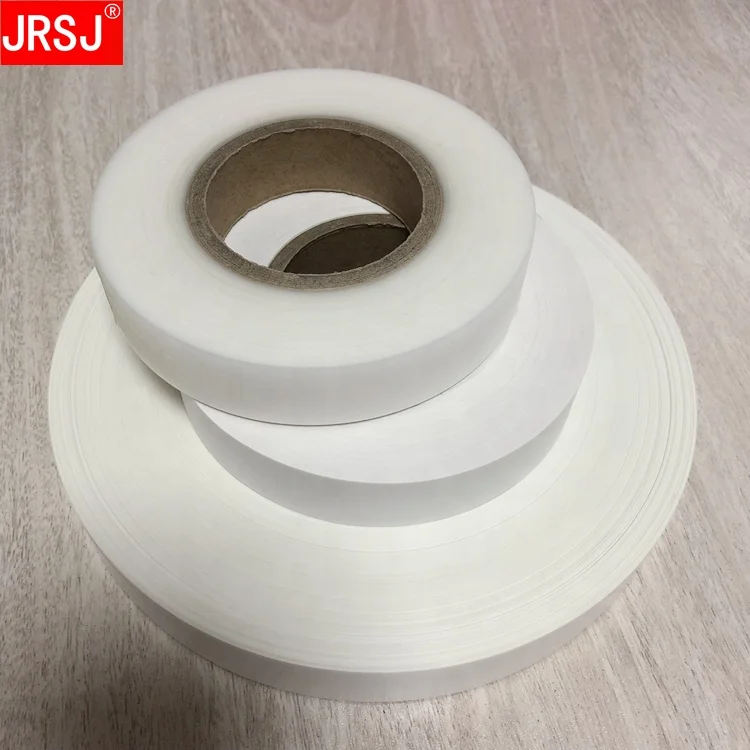 Low MOQ white pure pu waterproof heat bonding seam sealing waterproof leakage tape for raincoat