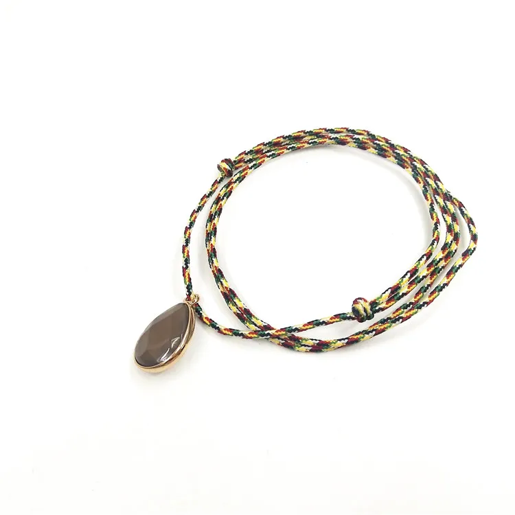 Friendship Bracelets with metal charms &Adjustable code bracelet with patterns