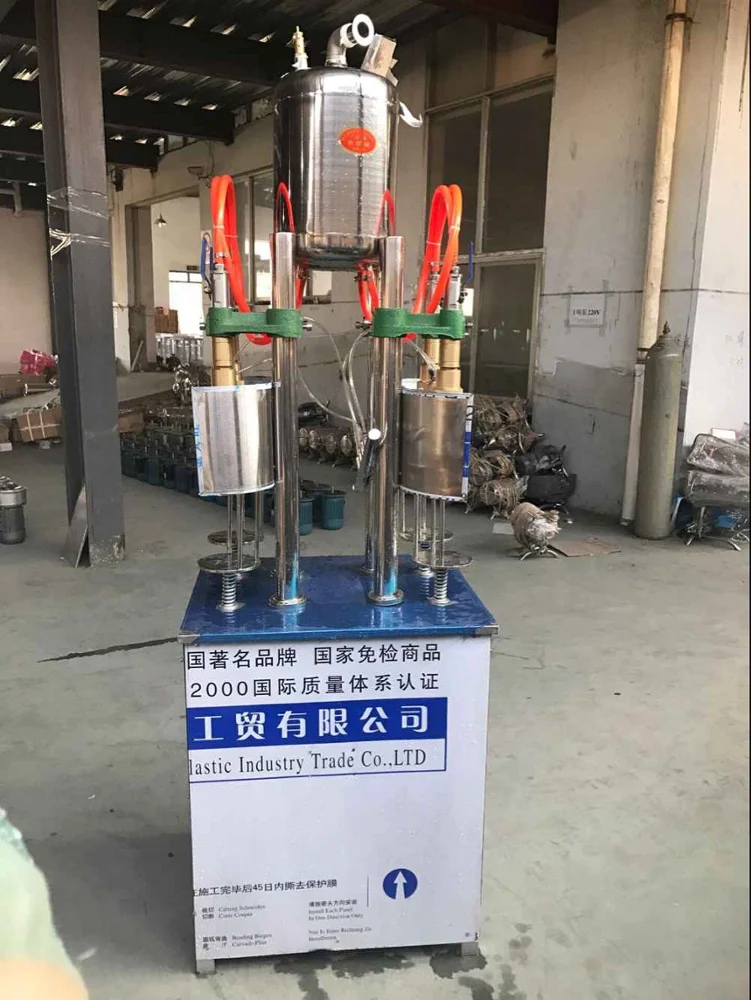 semi automatic isobaric glass bottle sparkling wine filling machine for sale