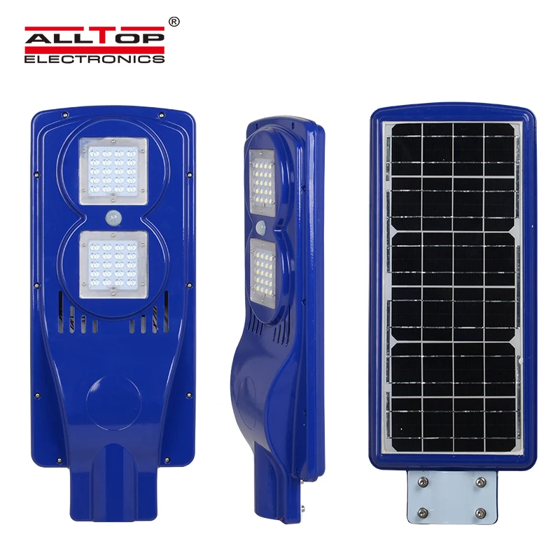 
ALLTOP High power solar panel waterproof ip65 40 watt all in one led solar streetlight 