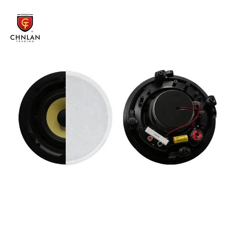 CS-44  8 ohm Coaxial HIFI Speaker System Edgeless  4 inch Ceiling Recessed Speakers for Home Theatre System