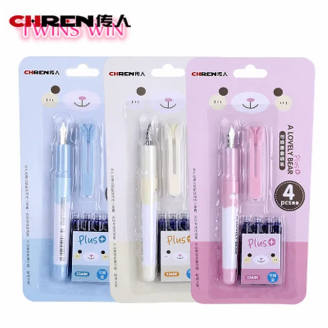 Канцелярские товары список с ценой перо из нержавеющей стали Хорошее письмо дешевые перьевые ручки 014