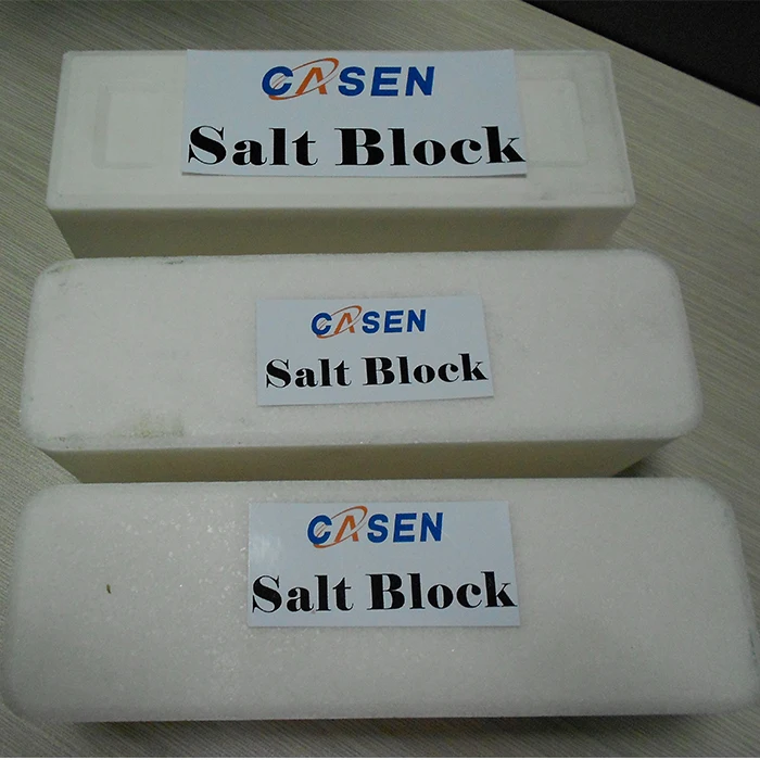 Different size licking salt block