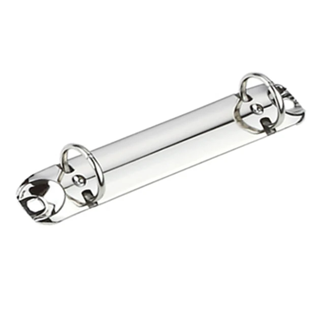 PU notebook ring mechanism,2 ring mechanism,black metal ring binder