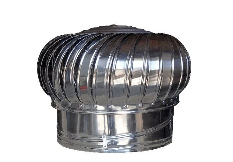 Unpowered with Wind Driven Roof Turbine Ventilator Fan