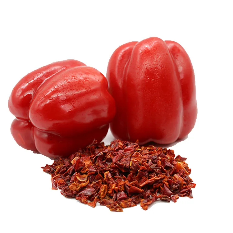 High Quality Dehydrated Organic Dried Red Bell Pepper