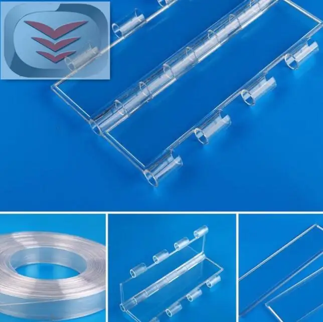 wholesale pc  crystal  Finished Surface and Rolling Open Style transparent roller shutter door