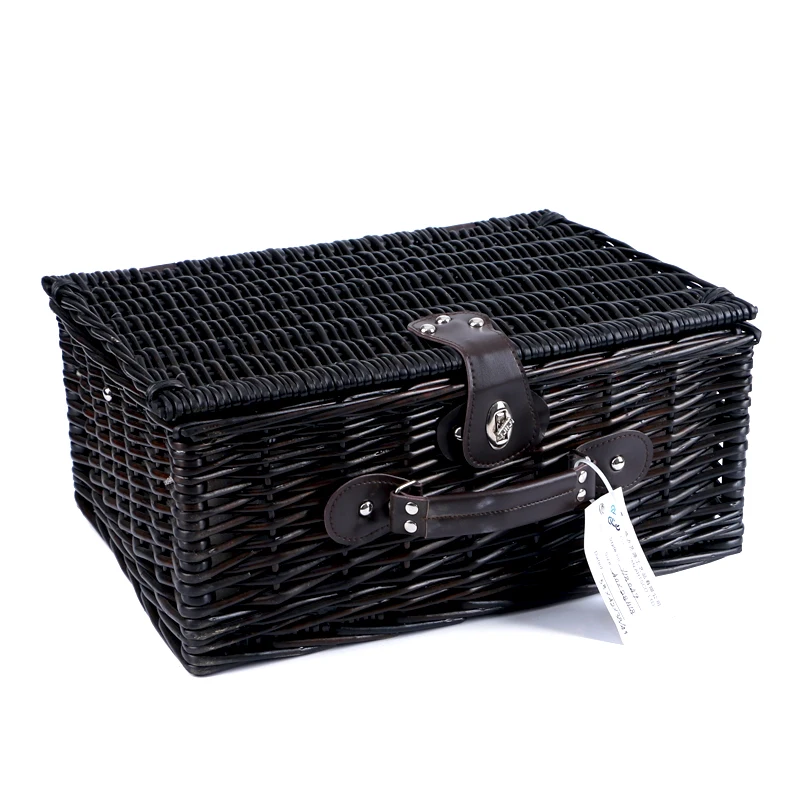 
Large Garden Insulated Wine Storage Cooler Bag Folding Picnic Basket  (62084788826)