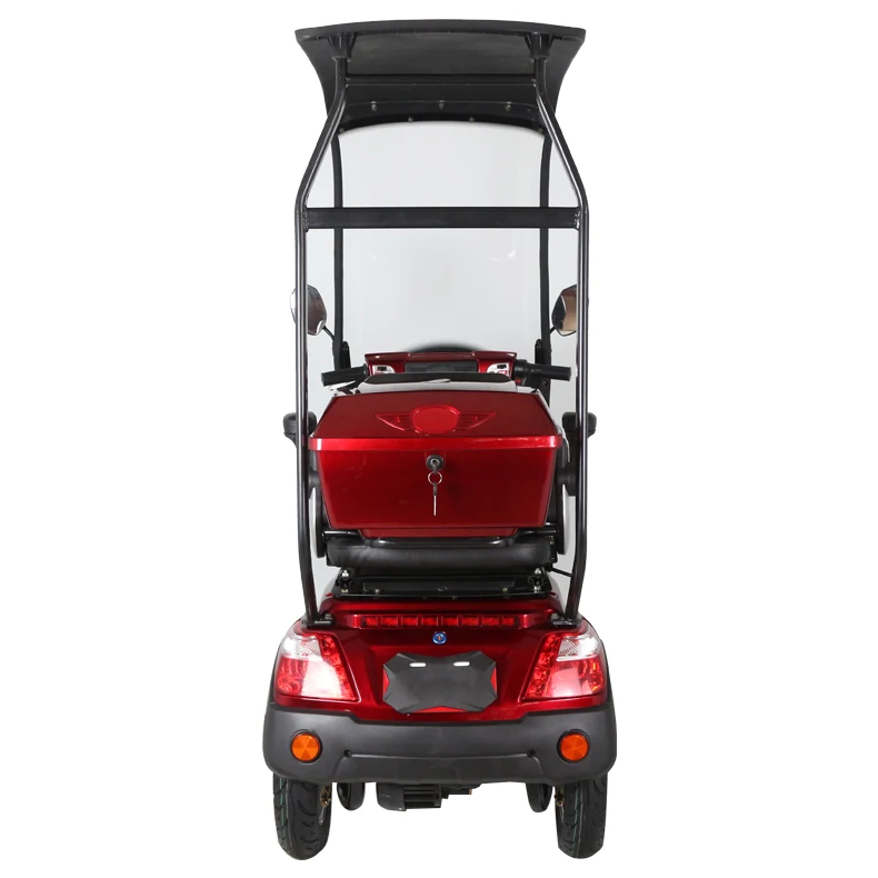 
Semi-enclosed electric tricycle electric tricycle for the disabled can protect it from rain in rainy days 