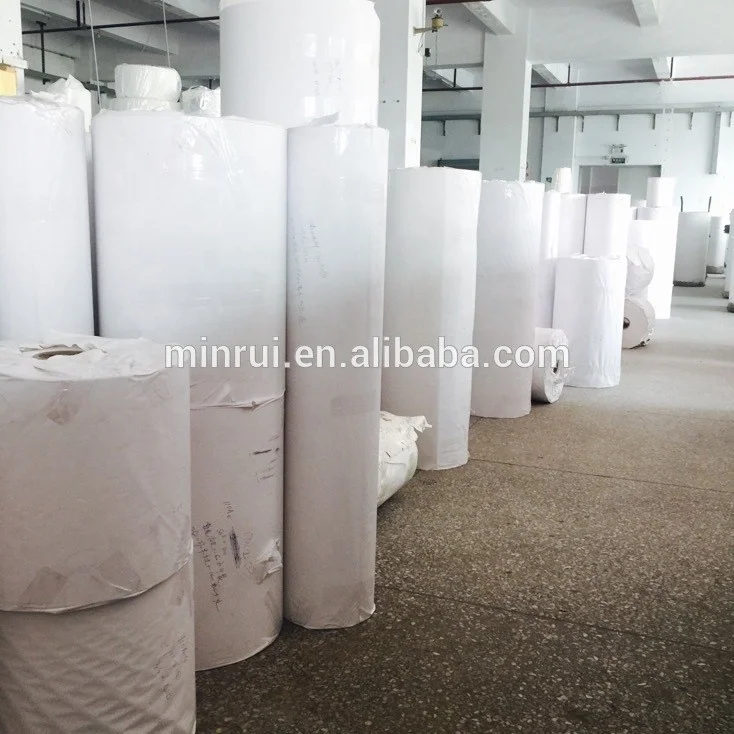 Hot sell custom blank destructible vinyl eggshell sticker roll material for tamper evident