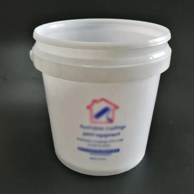 Custom Food Grade 1Gallon  Round  Plastic Bucket with Lid and Handle for Ice Cream