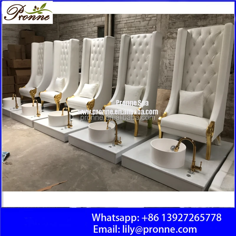 Кресло для педикюра beauty spa queen pedi со светодиодной подсветкой