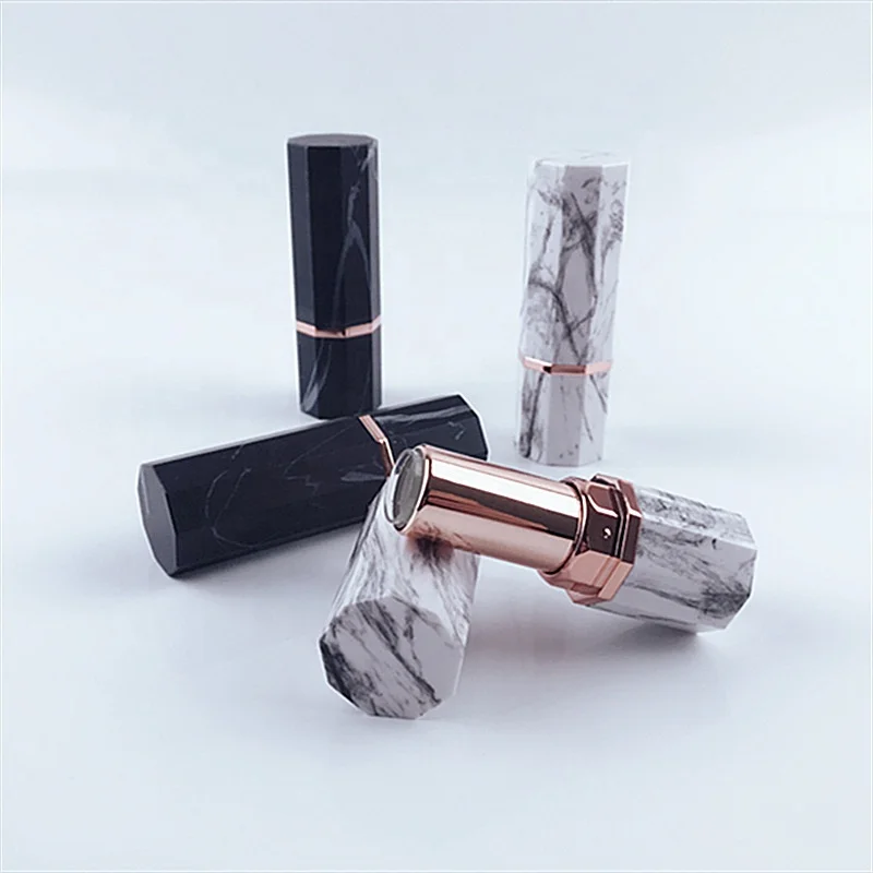 
Hot style marble lipstick tube, lipstick bottle packing material, 12.1mm 
