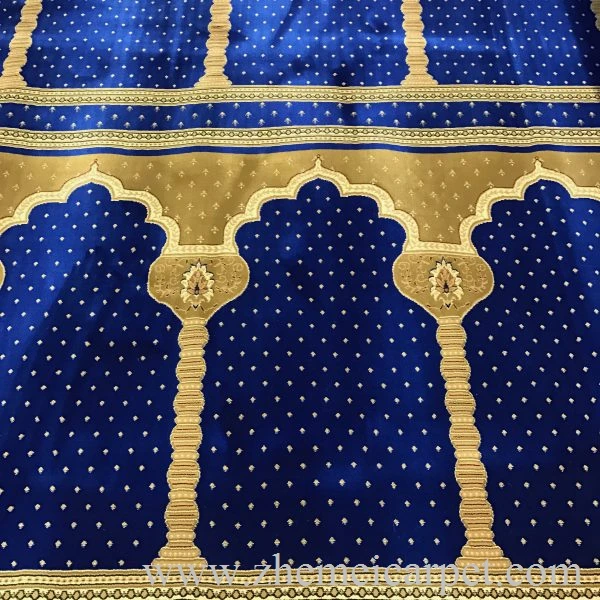 100% Polyester Acrylic 80% Wool 20% Nylon Masjid Praying Thick Broadloom Mosque Prayer Carpet