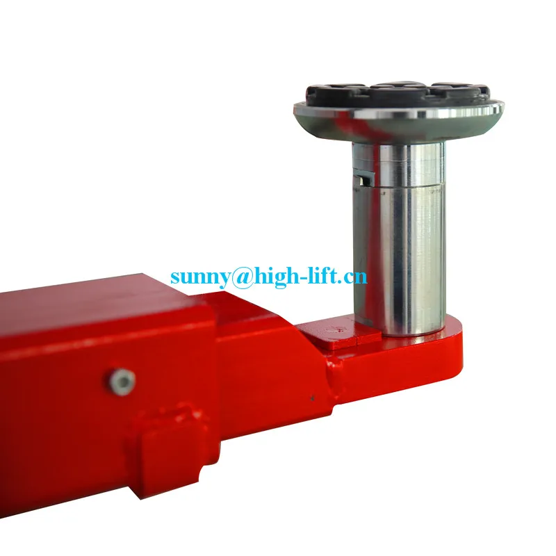 HIGH LIFT BRAND Car lifter 2 post lift 4T Automatic CLEAR FLOOR car lift electric lock release