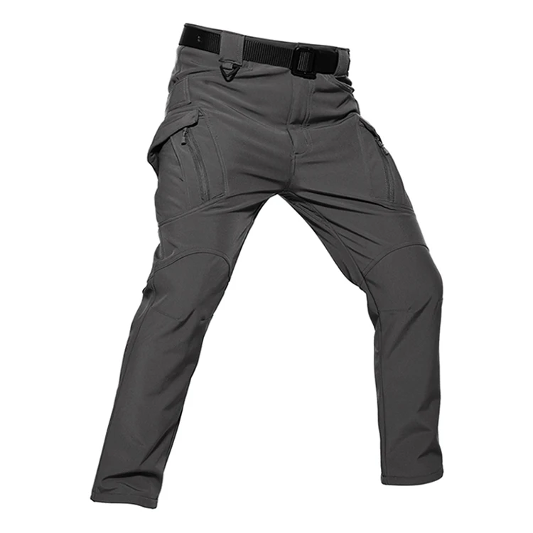 Custom Camo Cargo Jogger Work Pants , Nylon Tactical Waterproof Pants,Softshell Fishing Pants Hiking Trousers