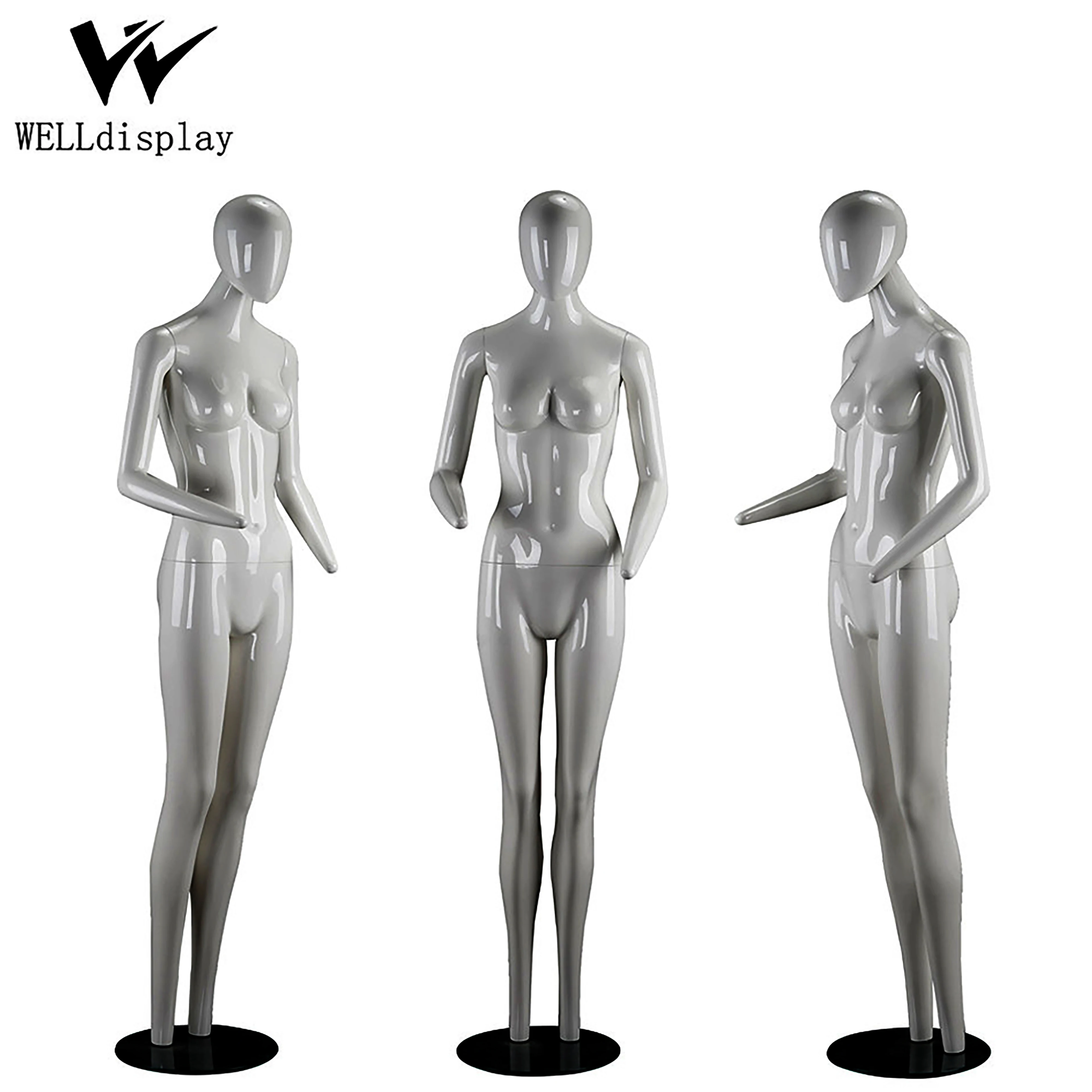Витринный стеклопластиковый всего тела женский манекен дешевая цена