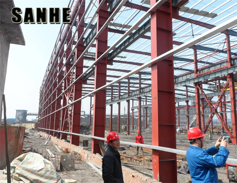 China metal storage sheds / Steel structure building kits / low cost prefab warehouse