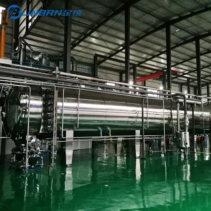 Vacuum spray dryer for malt extract