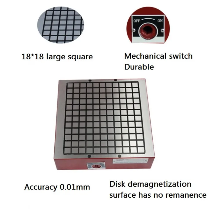 China Ultra-strong Permanent Magnet Sucker Powerful Magnetic Chuck