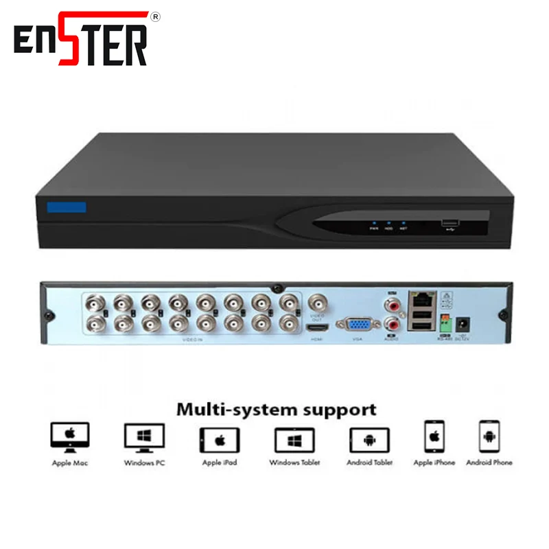 программного обеспечения h.264 dvr платы Dahua камеры видеонаблюдения с DVR NST-XVR5116P