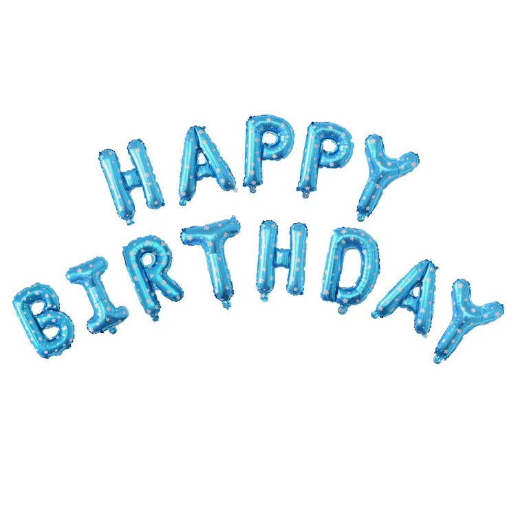 16 INCH LETTER Top Quality Environmental EN71Stage Decoration Party Supplies Balloon Letters Foil