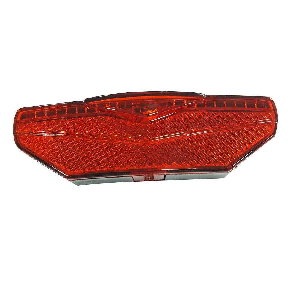 Factory direct Sate-lite CREE ebike light  StVZO ECE TPRBi eletric bike tail light with Z ECE reflector  mount on Carrier 6-48V